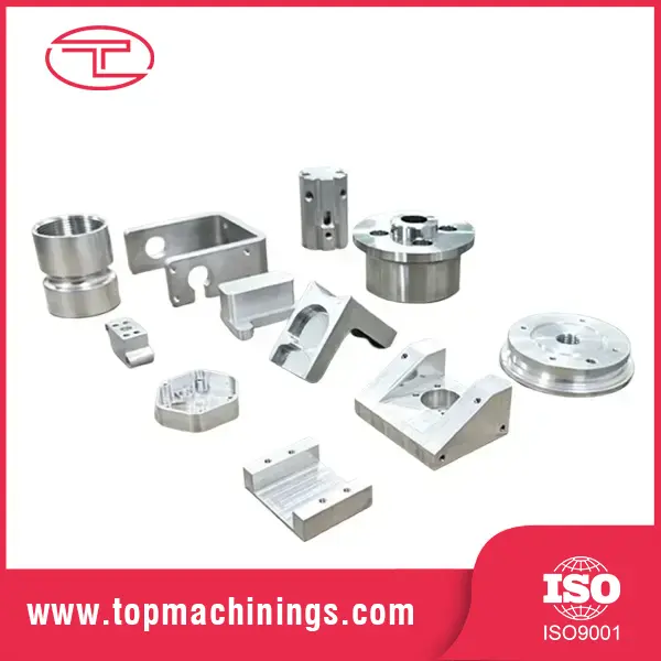 CNC obdelani deli iz anodiziranega aluminija